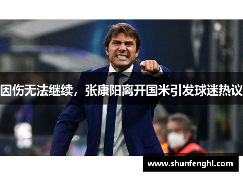 因伤无法继续，张康阳离开国米引发球迷热议